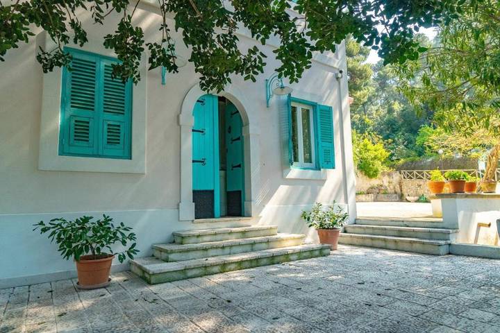 Chambre d’hôte pour 2 personnes, avec Terrasse ainsi que Jardin et Vue dans Rodi Garganico