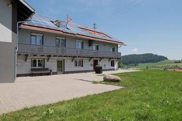 Ferienhaus für 17 Personen, mit Sauna und Garten sowie Balkon in Buchenberg