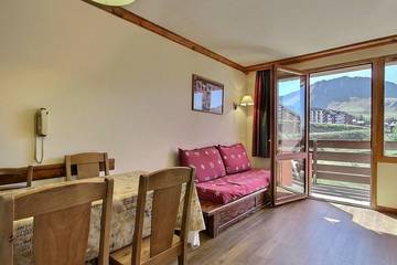 Gîte pour 4 personnes, avec balcon dans Plagne Soleil