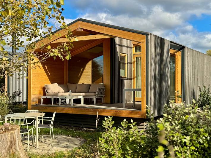 Ferienhaus für 3 Personen, mit Garten und Ausblick in Bleckede