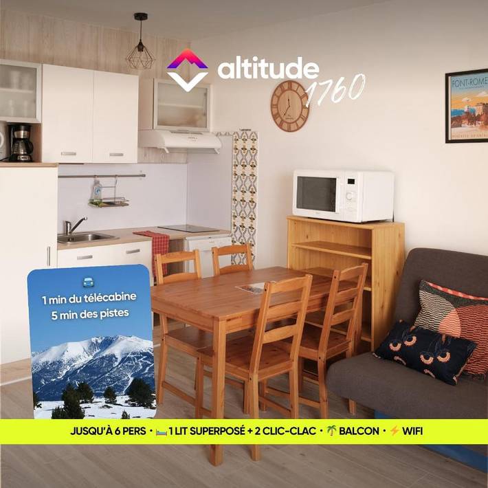 Apartamento de vacaciones para 6 personas, con terraza y vistas, Se admiten mascotas - 1