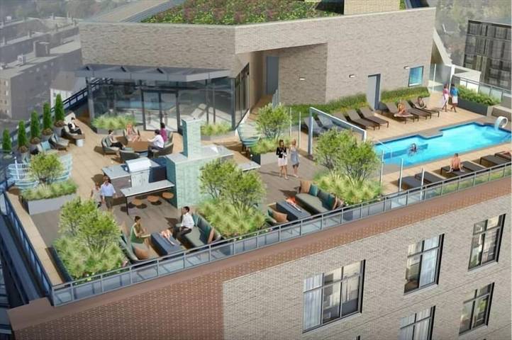 Loft for 3 people, with balcony and pool in Maryland
