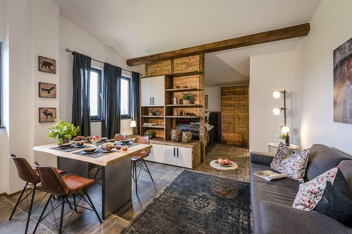 Ferienhaus für 4 Personen, mit Balkon und Garten, mit Haustier am Chiemsee