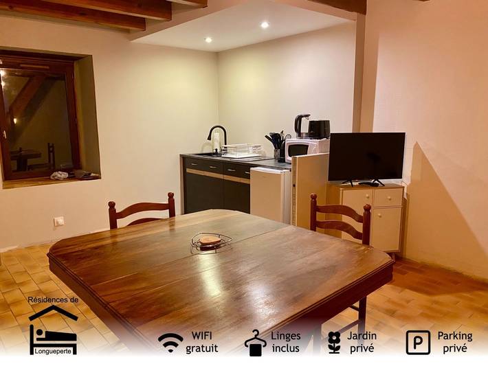 Gîte pour 3 personnes, avec terrasse et jardin, animaux acceptés dans l' Aube - 2