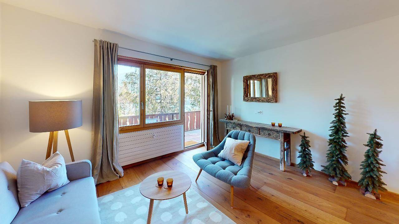 Ganze Ferienwohnung, Apartment Sungold - 2.5-Zimmerwohnung mit Seeblick in St. Moritz in St. Moritz, Oberengadin