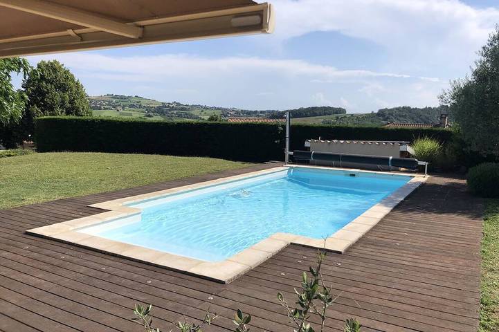 Maison de vacances pour 9 personnes, avec jardin et terrasse
