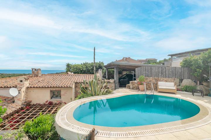 Ferienhaus für 7 Personen, mit Garten