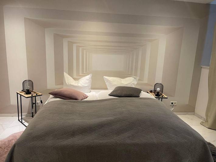 Ferienwohnung für 2 Personen, mit Terrasse und Garten sowie Ausblick in Hadamar