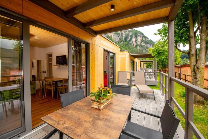 Parc de vacances pour 6 personnes, animaux acceptés à Molina di Ledro - 2