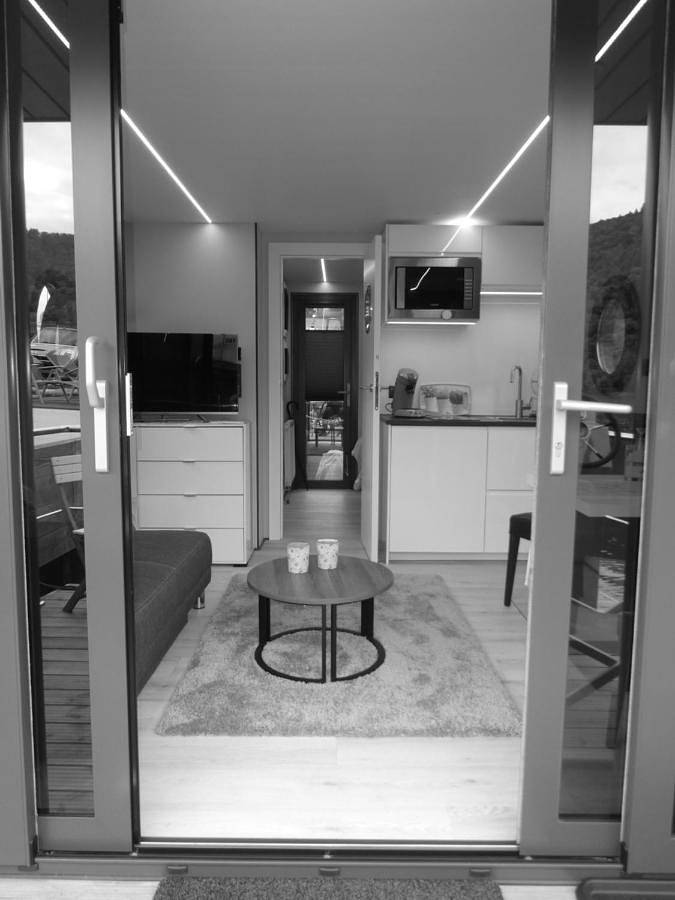 Ferienwohnung für 2 Personen, mit Terrasse und Seeblick sowie Ausblick in Schweich an der Römischen Weinstraße - 4