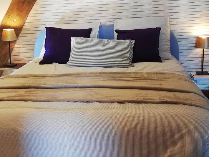 Chambre d’hôte pour 2 personnes, avec Terrasse ainsi que Jardin et Vue