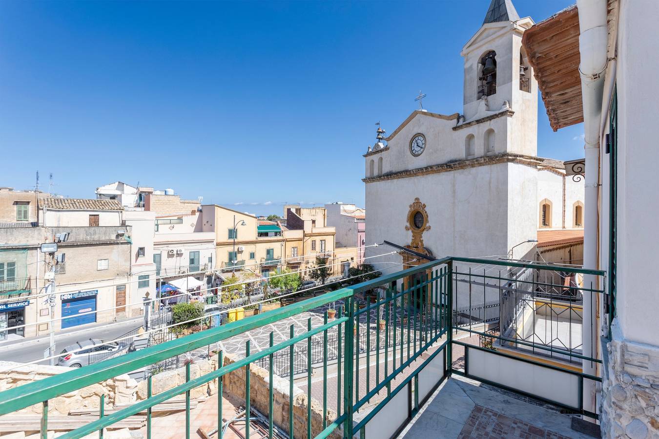 Ferienhaus 'Al Castello' mit privater Terrasse, Wi-Fi und Klimaanlage in Ficarazzi, Palermo Provinz