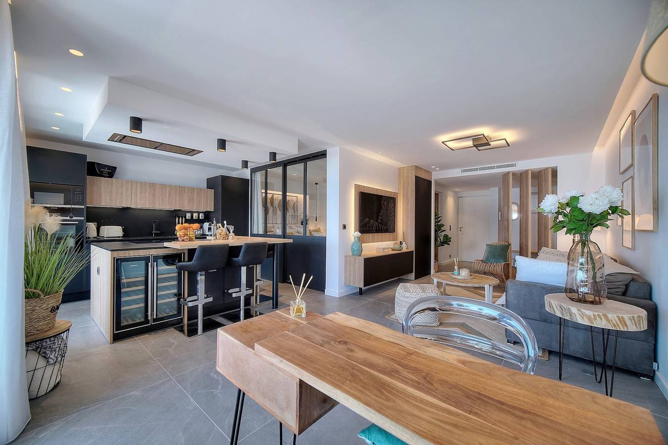 Apartamento entero, Apartamento de vacaciones para 2 personas con balcón in Villeneuve-Loubet Plage, Villeneuve-Loubet