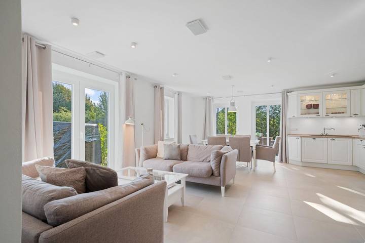 Ferienhaus für 6 Personen, mit Balkon und Terrasse sowie Garten und Ausblick in Garding - 4