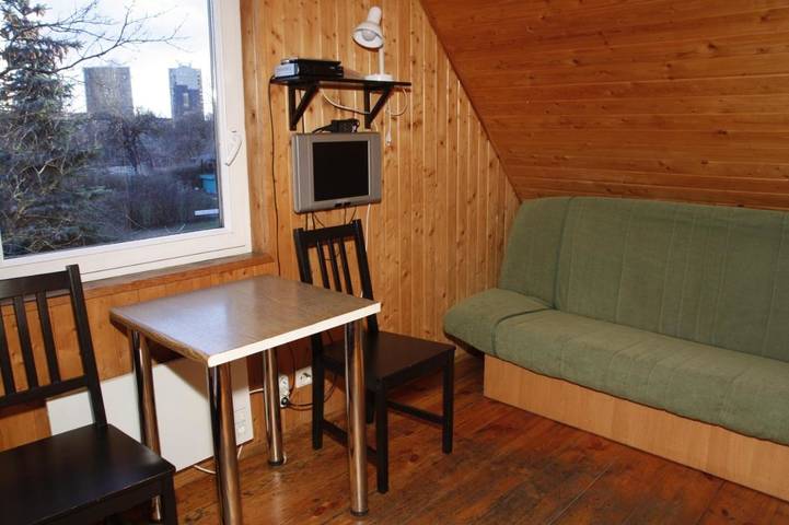 Chambre pour 4 personnes, avec terrasse ainsi que jardin et vue - 1