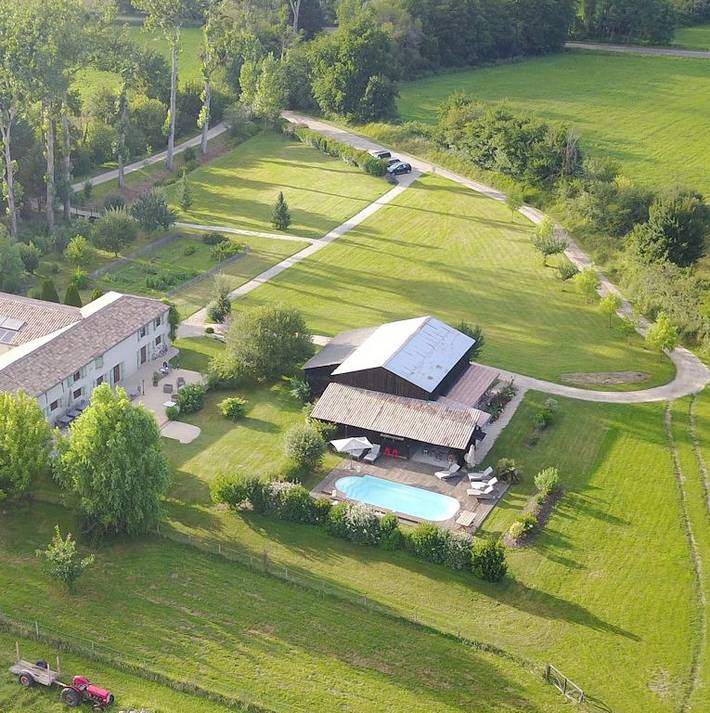 Cottage pour 4 personnes, avec jardin et piscine, animaux acceptés à Saint-Côme