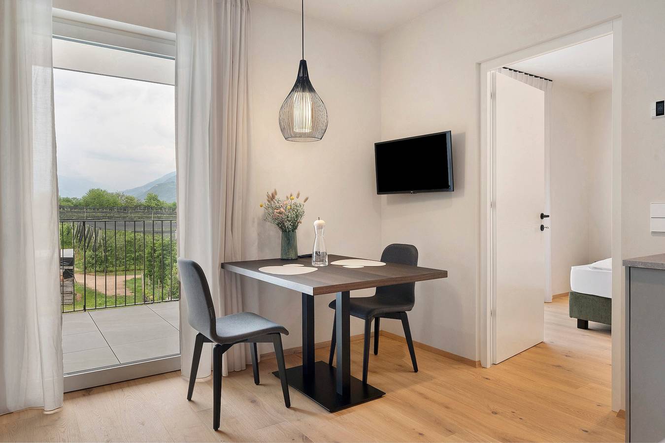 Ganze Wohnung, Apartment 'Red Delicious' mit Bergblick & großem Balkon in Niederlana, Lana