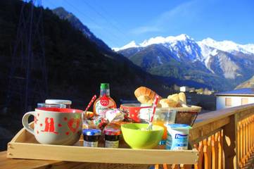 Cottage pour 2 personnes, avec jardin ainsi que terrasse et vue à Modane