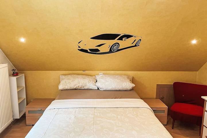 Ferienwohnung für 3 Personen, mit Balkon und Whirlpool in Wanna - 3