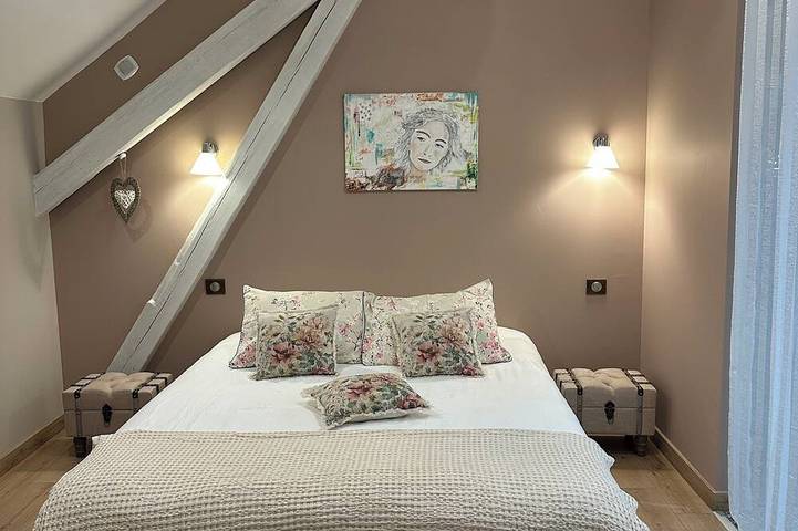 Le68320 Gite Amelie Colmar 10mn Heated Pool May To September Adults Only in Wickenwihr, Wickerschwihr