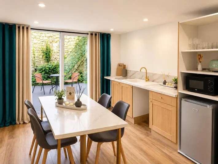 Apartamento de vacaciones para 2 personas, con jardín y terraza además de sauna y jacuzzi - 1