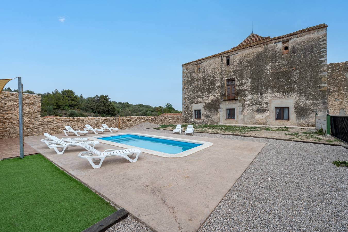 Casa rural 'Moli Categoria Superior' con piscina privada, terraza privada y Wi-Fi in Marina Rossell, Provincia de Castellón
