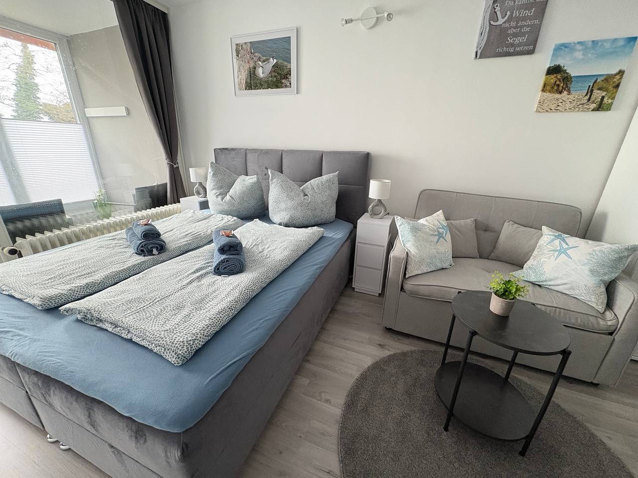 Studio entier, Appartement 'Möwennest' avec balcon à Steinhude in Wunstorf, Lac de Steinhude