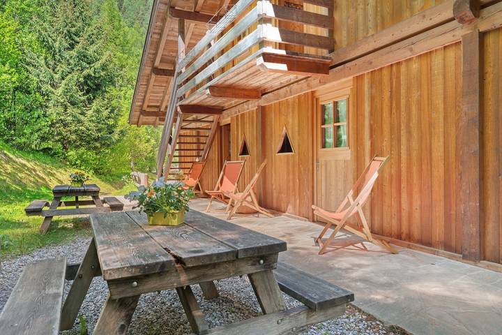 Ferienwohnung für 4 Personen, mit Garten