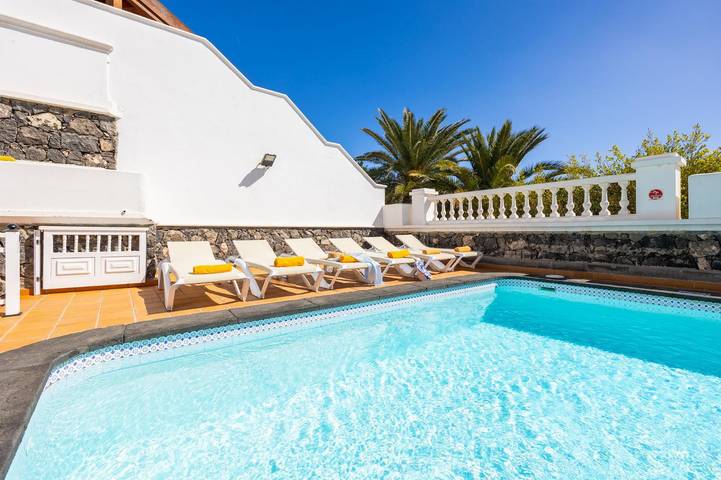 Chalet para 8 personas, con terraza y vistas al mar en Lanzarote - 4