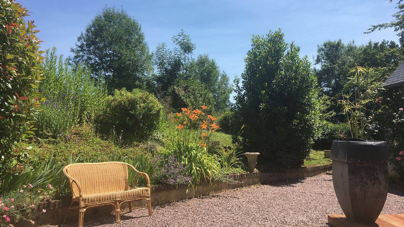Gîte für 4 Personen mit Garten in Ry, Rouen und Umgebung