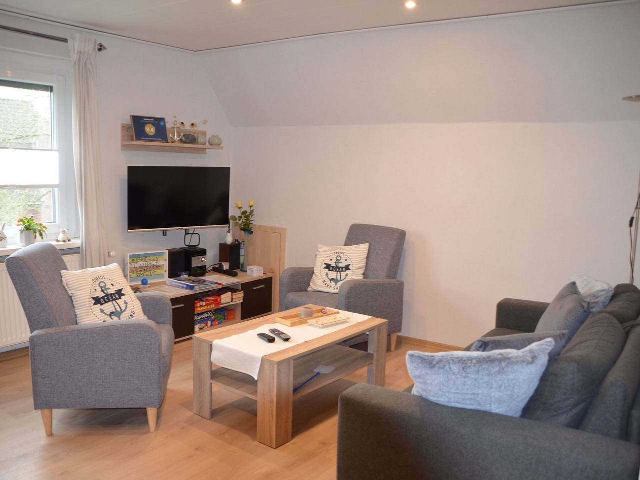 Ganze Ferienwohnung, Ferienwohnung Deichblick - Ferienwohnung Deichblick in Wischhafen, Cuxland