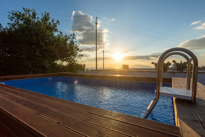 Villa per 8 persone, con giardino e panorama nonché terrazza in Anacapri
