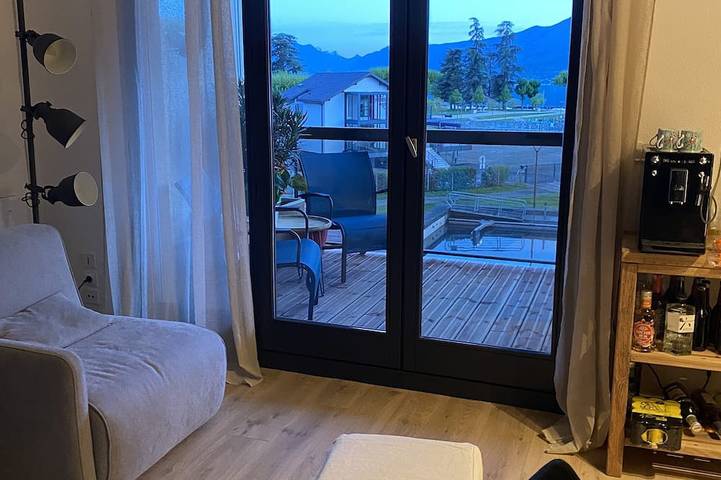 Gîte pour 4 personnes, avec balcon dans Esplanade du Lac ( Aix-les-Bains) - 4