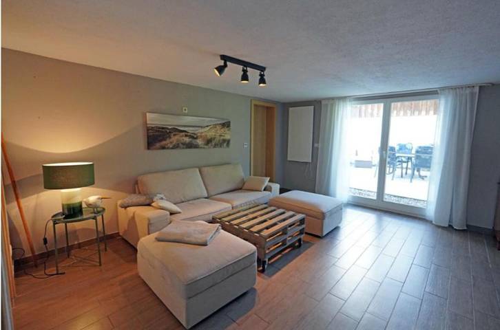 Ferienhaus für 4 Personen, mit Terrasse und Garten sowie Ausblick