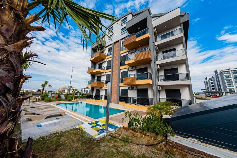 Ganze Wohnung, Havaalanı Yakını Dorado Suit No15 Aile Suiti Üç Yatak Odalı 8 Kişilik in Antalya, Provinz Antalya