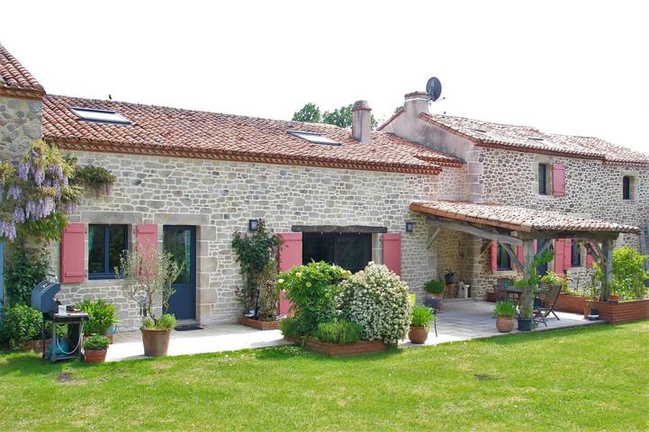 Chambre d’hôte pour 4 personnes, avec jardin et jacuzzi