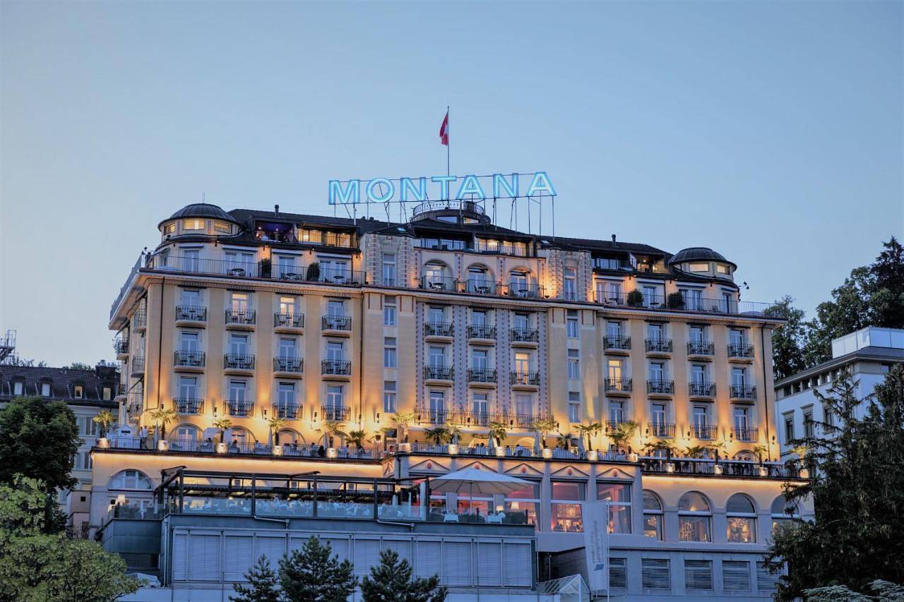Art Deco Hotel Montana Luzern in Lucerna, Lago dos Quatro Cantões