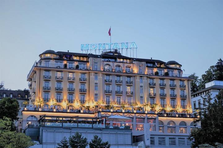 Hotel für 2 Personen, mit Balkon und Terrasse sowie Whirlpool und Seeblick in Luzern - 3