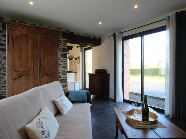 Gîte pour 3 personnes, avec jardin à Gratot - 2