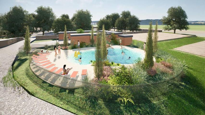 Camping pour 2 personnes, avec terrasse et piscine dans le Cher - 3