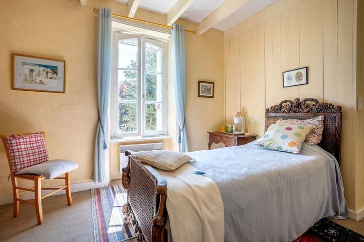 Chambre d’hôte pour 3 personnes, avec jardin à Riec-sur-Bélon