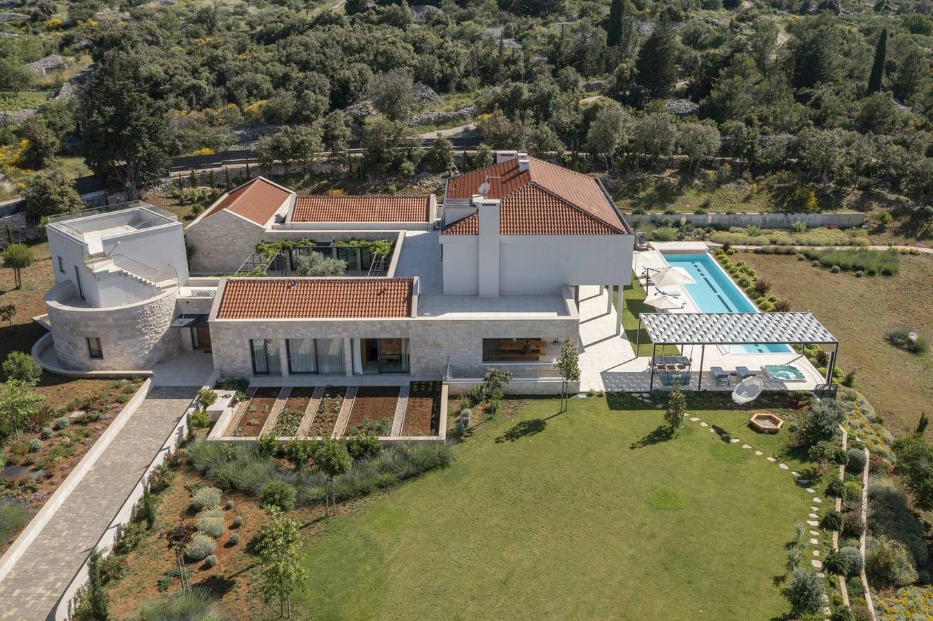 Luxury Villa Bracchia Magic Retreat Ii with Pool in Škrip, Brac
