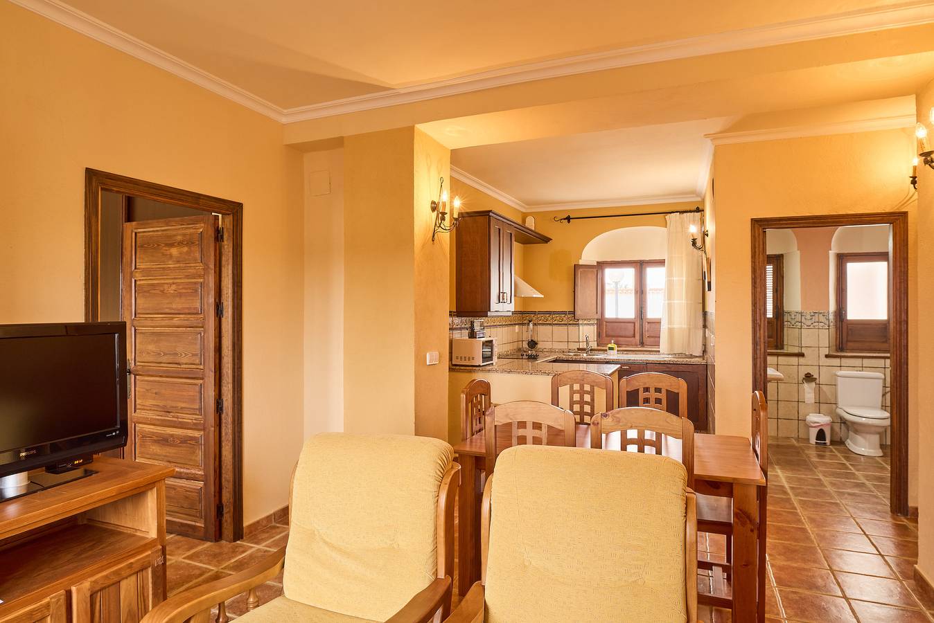 Appartement entier, Appartement 'Jazmin' avec balcon, Wi-Fi et climatisation in Valsequillo, Province de Córdoba