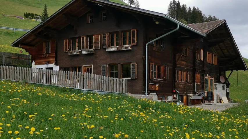 Ferienwohnung für 8 Personen, mit Terrasse in Frutigen - Lenk - Adelboden