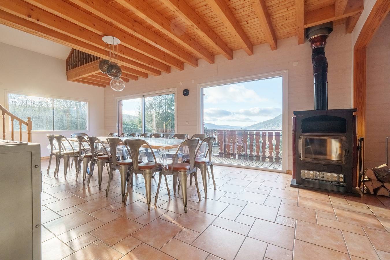 Chalet La Rayée - Vue lac et montagne, 14p in Gérardmer, Parc naturel régional des Ballons des Vosges