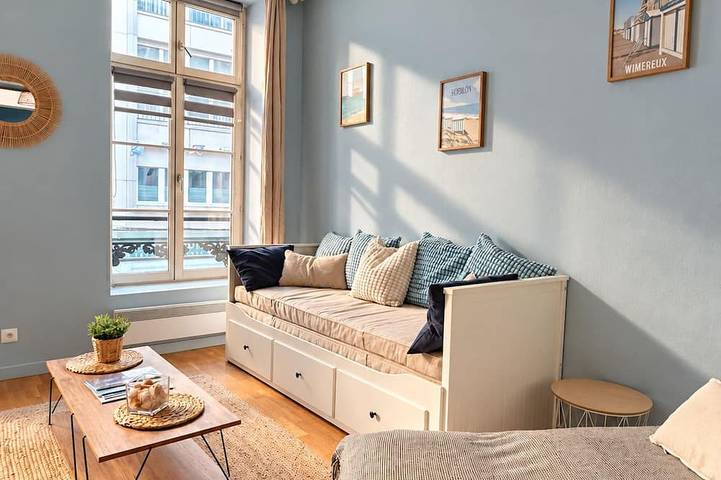 Gîte pour 3 personnes, avec Jardin dans Office De Tourisme De Boulogne Sur Mer