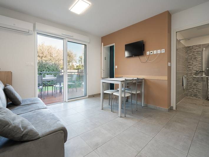 Ferienhaus für 6 Personen, mit Garten und Terrasse in Sérignan