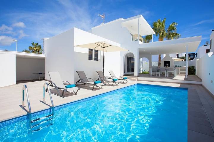 Chalet para 8 personas, con jardín y balcón - 1