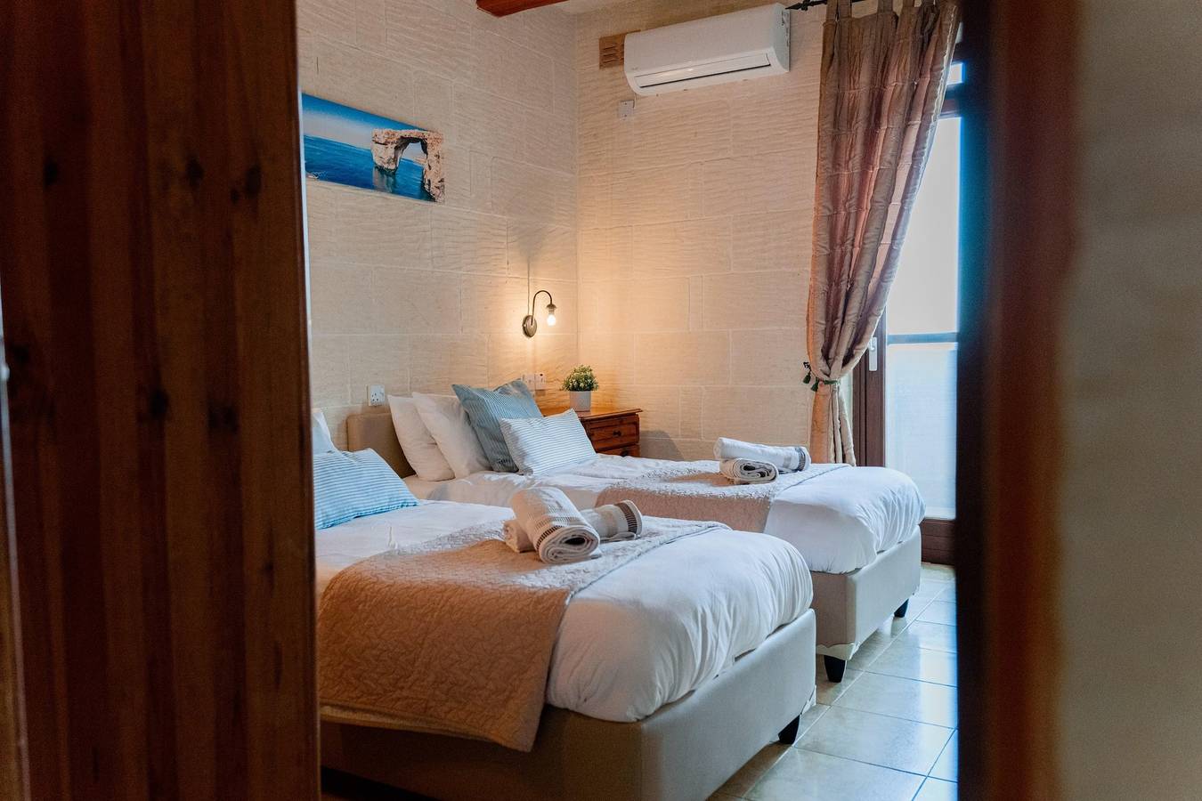 Villa Savona Sleeps 7 with Private Pool in Xaghra, Gozo