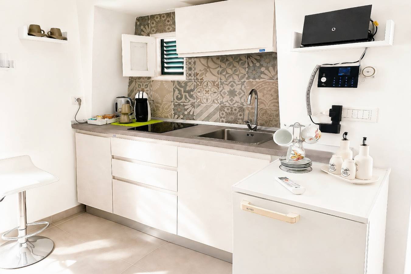 Ganze Wohnung, Apartment „Venti Nodi“ mit Balkon, Wlan und Klimaanlage in Vieste, Gargano